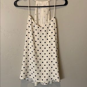 Express polka dot tank